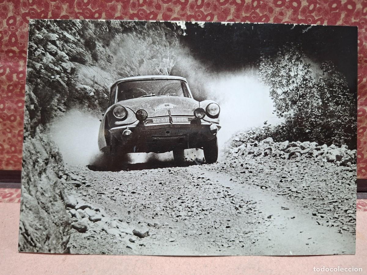 Postales: ANTIGUA FOTOGRAFIA TARJETA COCHE RALLY MARATHON DE LA ROUTE SPA SOFIA LIEGE CITRO&Euml;N