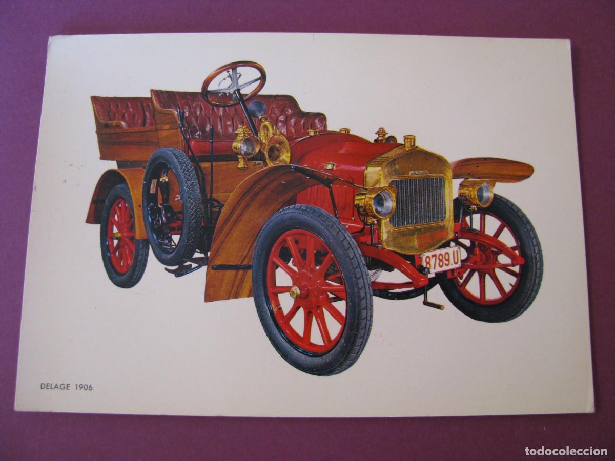 Postales: POSTAL DE DEL COCHE ANTIGUO. DELAGE 1906. C. Y Z. 6807/31-B. CIRCULADA