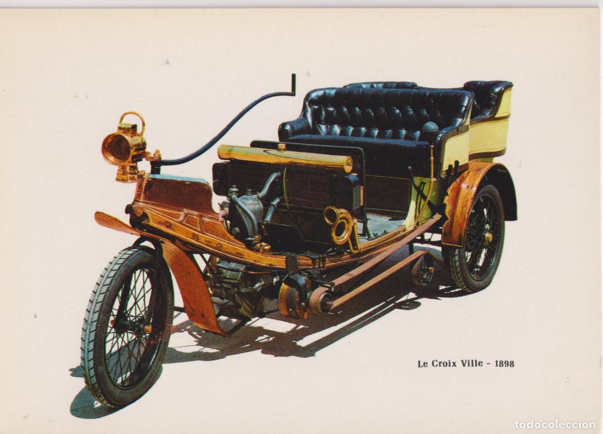Postales: POSTAL COCHE DE EPOCA, LE CROIX VILLE 1898 &ndash; ED.C.P.V.A. MOD.C-5 &ndash; S/C