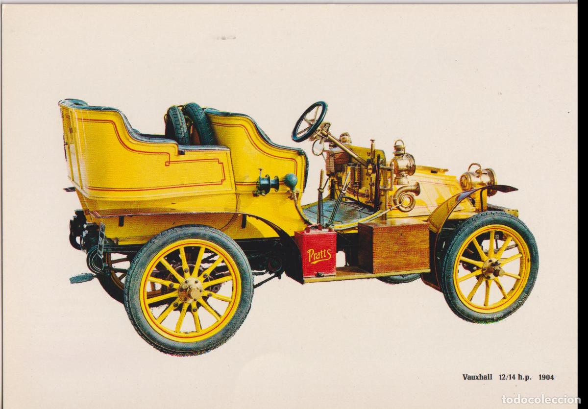 Postales: POSTAL COCHE DE EPOCA, VAUXHALL (1904) &ndash; ED.C.P.V.A. MOD.C-3 &ndash; S/C