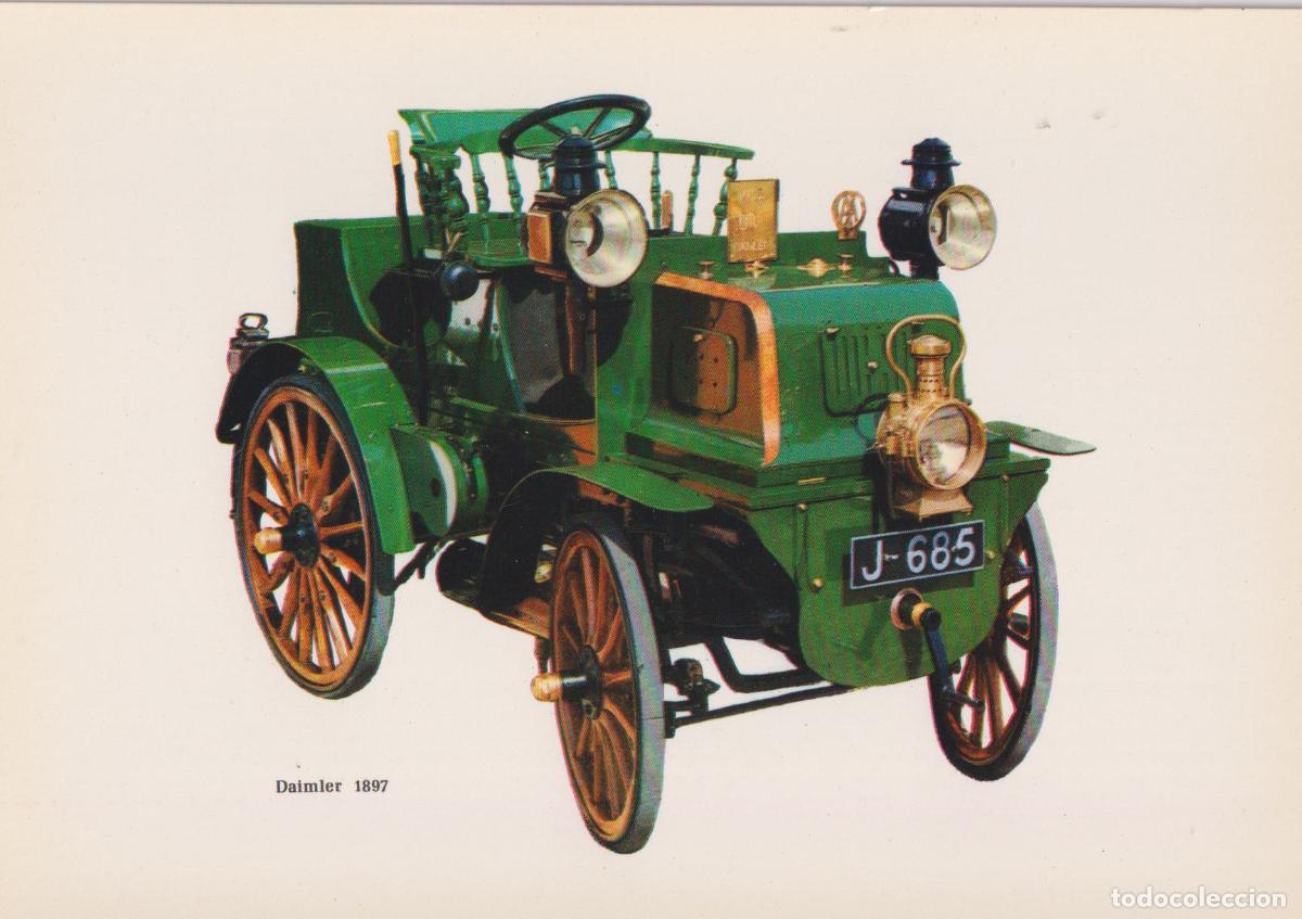 Postales: POSTAL COCHE DE EPOCA, DAIMLER (1897) &ndash; ED.C.P.V.A. MOD.C-4 &ndash; S/C