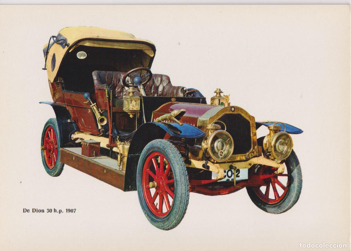 Postales: POSTAL COCHE DE EPOCA, DON DION (1907) &ndash; ED.C.P.V.A. MOD.C-6 &ndash; S/C