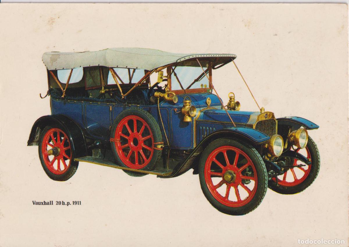 Postales: POSTAL COCHE DE EPOCA, VAUXHALL (1911) &ndash; ED.C.P.V.A. MOD.C-8 &ndash; S/C