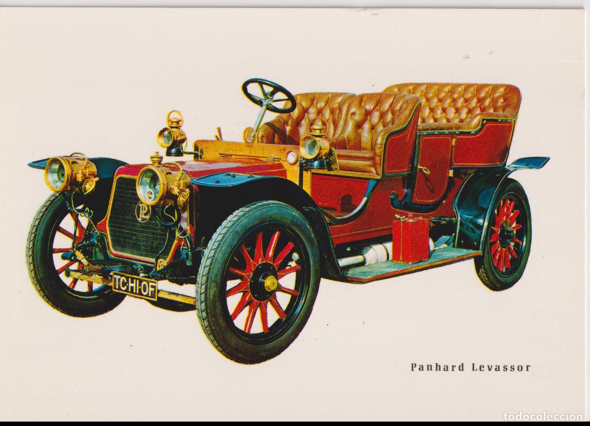Postales: POSTAL COCHE DE EPOCA, PANHARD LEVASSOR &ndash; ED.C.P.V.A. MOD.C-11 &ndash; ESCRITA