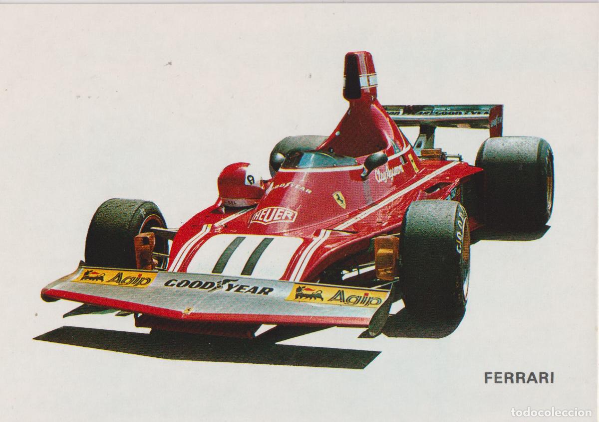 Postales: POSTAL COCHE FORMULA 1 - FERRARI &ndash; ED.C.P.V.A. MOD. F1-2 &ndash; ESCRITA