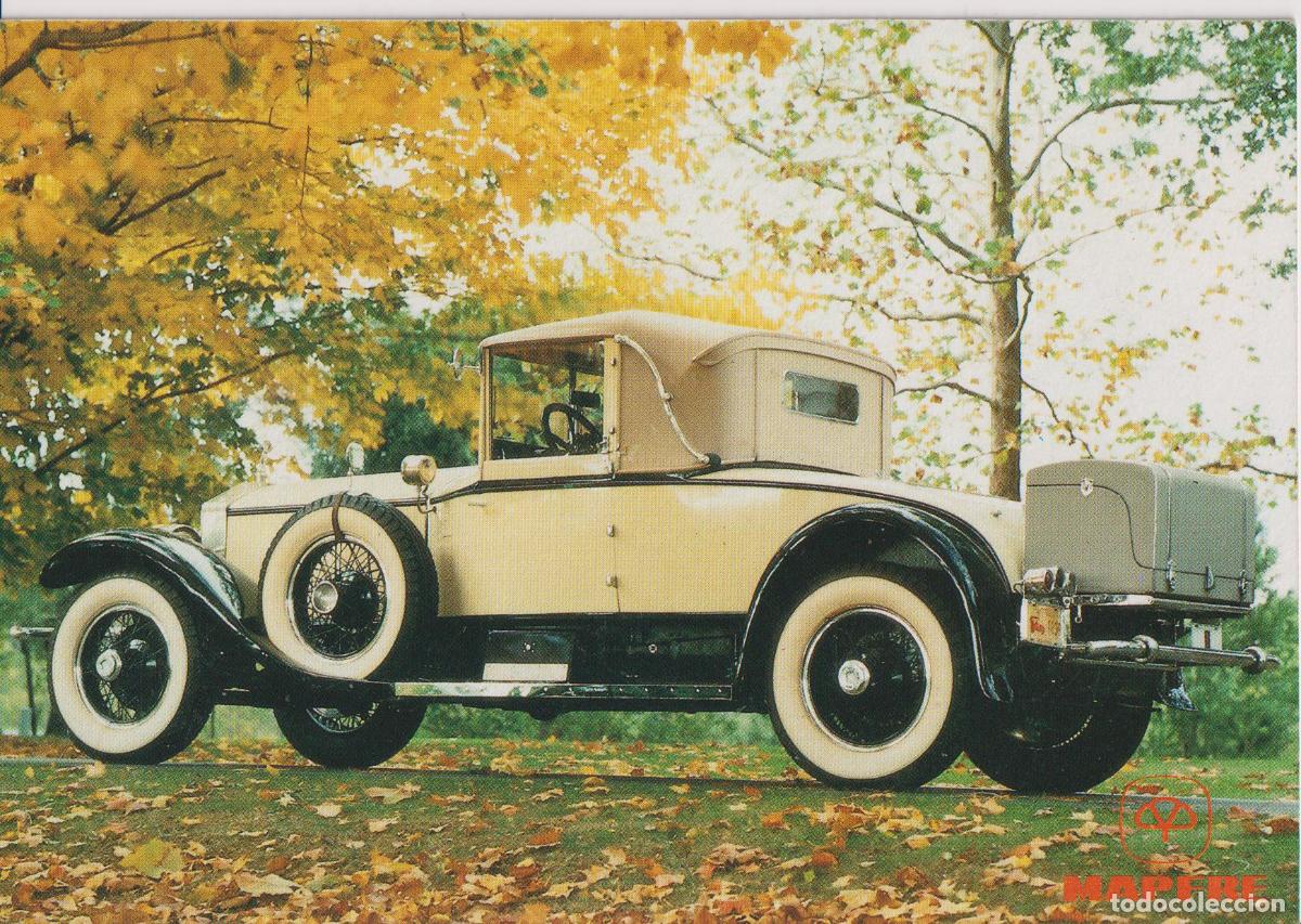 Postales: POSTAL COCHE DE EPOCA PIERCE-ARROW MODEL 81 (1928) &ndash; EDITA MAPFRE