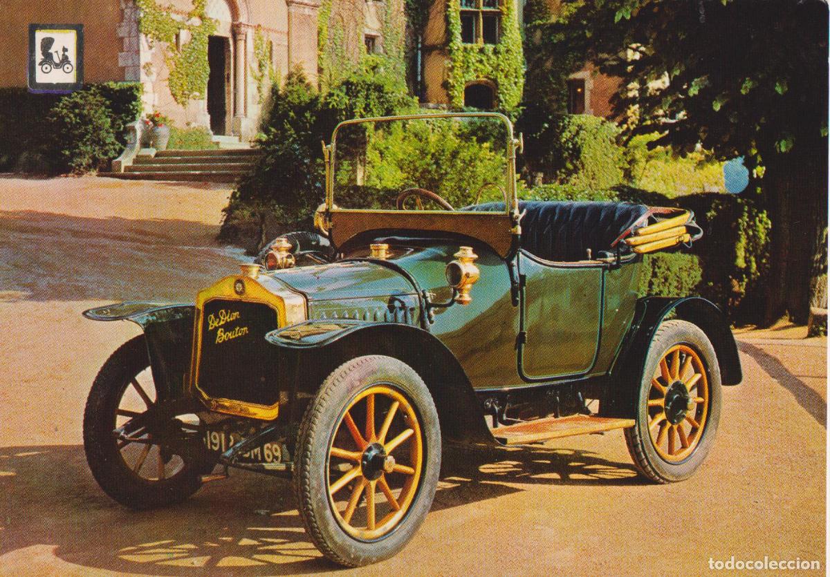 Postales: POSTAL COCHE DE EPOCA - DE DION BOUTON (1912) - ESCUDO DE ORO - ESCRITA 1966