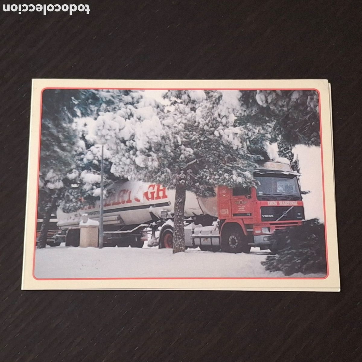 Postales: CHRISTMAS FELICITACION NAVIDAD - TRANSPORTES DEN HARTOGH - CAMION VOLVO - FELIZ NAVIDAD A&Ntilde;O NUEVO
