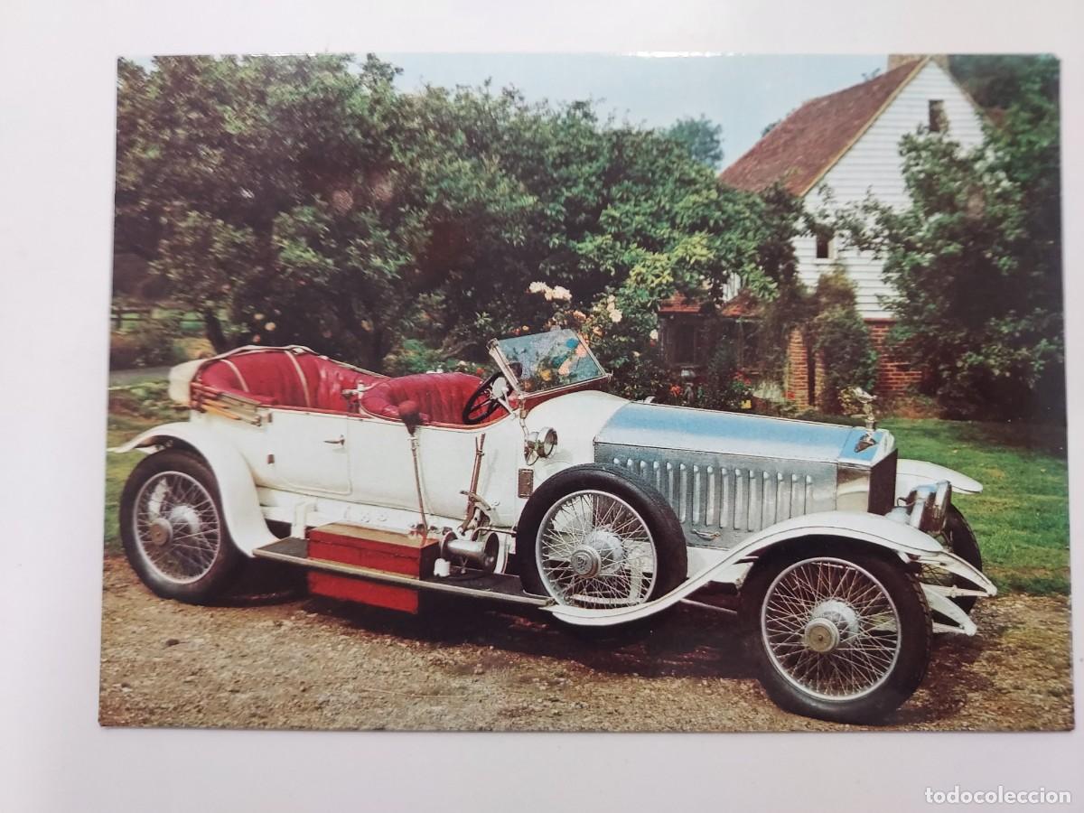 Cartoline: POSTAL AUTOMOVIL ROLLS ROYCE GHOST 1914. SIN CIRCULAR. 1975