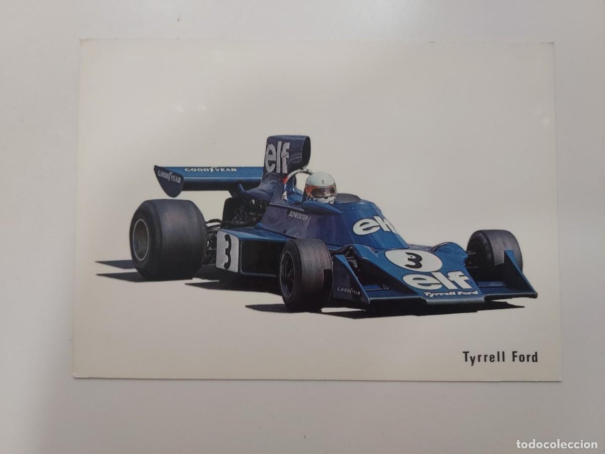 Postales: POSTAL AUTOMOVIL FORMULA 1 TYRRELL FORD. SIN CIRCULAR. 1973