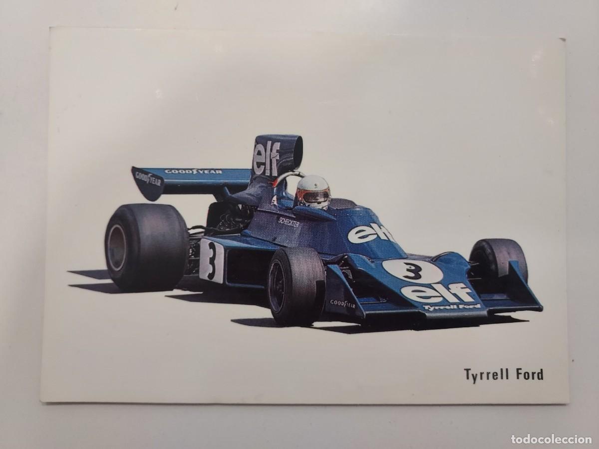 Cartes Postales: POSTAL AUTOMOVIL FORMULA 1 TYRRELL FORD. CIRCULADA. 1973