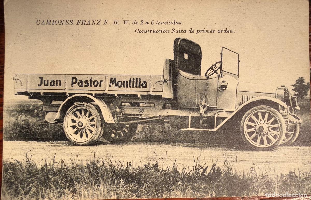 Postales: POSTAL CAMIONES FRANZ F.B.W