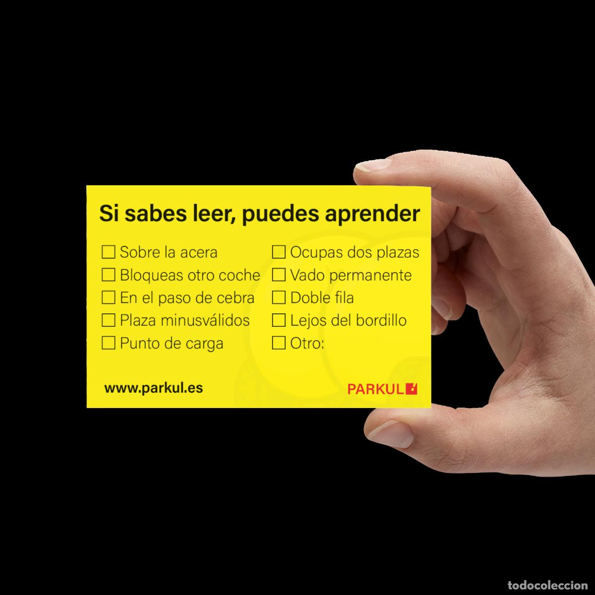 Postales: Tarjeta de broma aparcas mal - Foto 3
