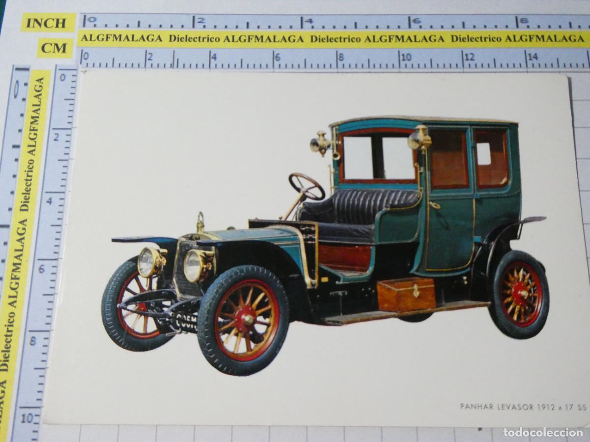 Postales: POSTAL DE COCHES MOTOS. A&Ntilde;O 1967. PANHAR LEVASOR 1912 X 17 SS. 520