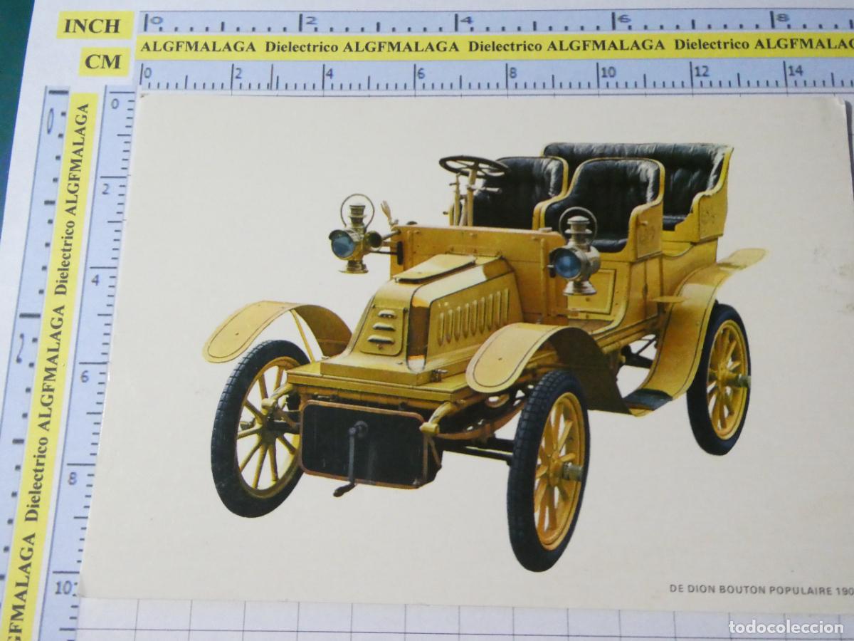 Postales: POSTAL DE COCHES MOTOS. A&Ntilde;O 1967. DE DION BOUTON POPULAIRE 1903. 534