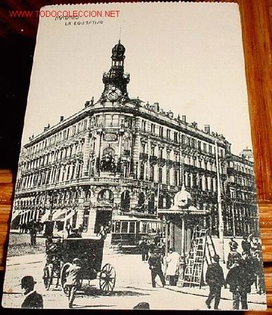 Postales: ANTIGUA POSTAL DE MADRID  - LA EQUITATIVA - Foto 1