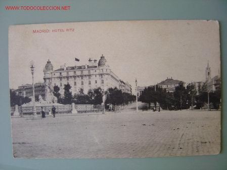 Postales: MADRID HOTEL RITZ - Foto 1