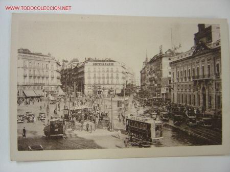Postales: MADRID PUERTA DEL SOL - Foto 1