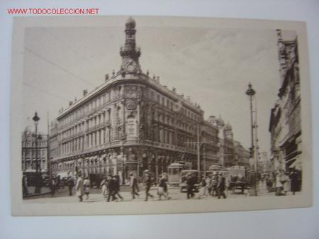 Postales: MADRID CALLE DE ALCALA - Foto 1