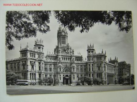 Postales: MADRID PALACIO DE LAS COMUNICACIONES - Foto 1