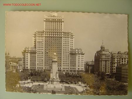 Postales: MADRID PLAZA DE ESPA&Ntilde;A - Foto 1