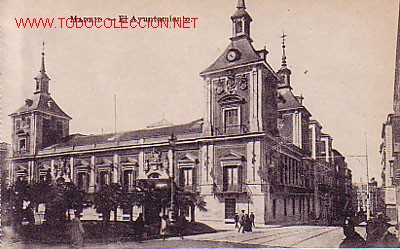 Cartoline: TARJETA POSTAL DE MADRID.-EL AYUNTAMIENTO-.