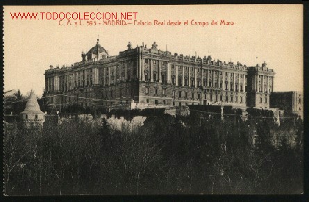 Postales: A-1071- MADRID. Palacio Real - Foto 1