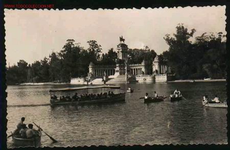 Postales: MADRID 14: EL RETIRO - Foto 1