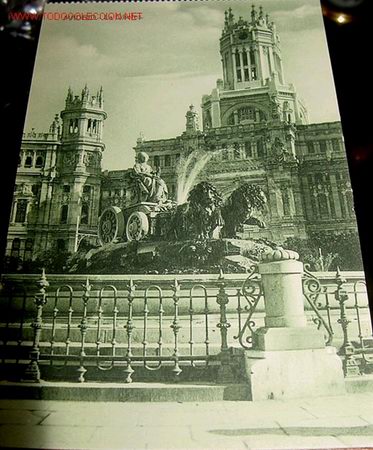 Postales: ANTIGUA POSTAL DE MADRID - LA CIBELES - Foto 1