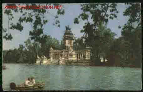 Postales: 19 MADRID - ESTANQUE DEL RETIRO - Foto 1