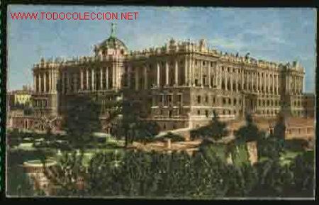 Postales: MADRID 40: PALACIO REAL - Foto 1