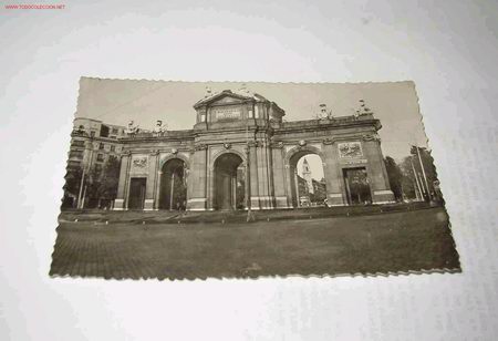 Postales: Postal de Madrid, Puerta de Alcal&aacute; - Foto 1