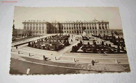Postales: Postal de Madrid, Plaza de Oriente - Foto 1