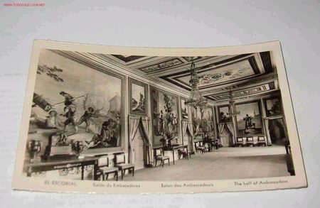 Postales: postal de El Escorial