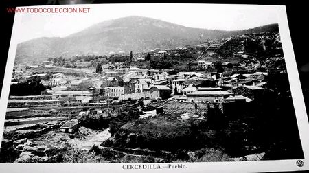 Postales: ANTIGUA POSTAL DE CERCEDILLA - PUEBLO - Foto 1