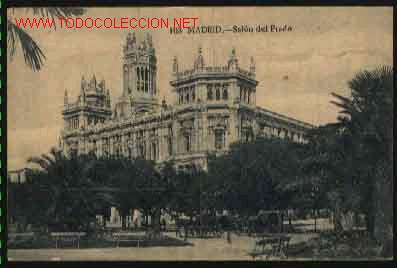 Postales: 103 MADRID .- SALON DEL PRADO - Foto 1