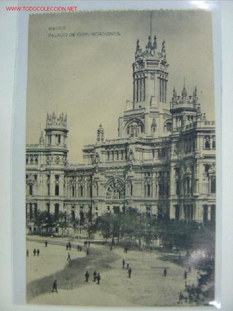 Postales: MADRID Palacio de comunicaciones - Foto 1