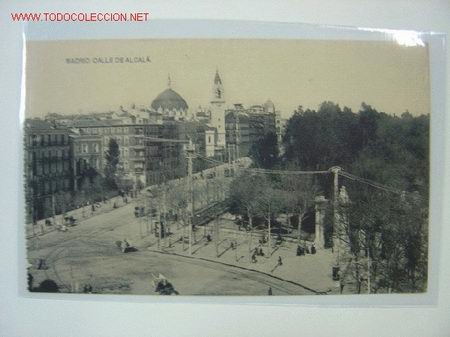 Postales: MADRID Calle Alcala - Foto 1