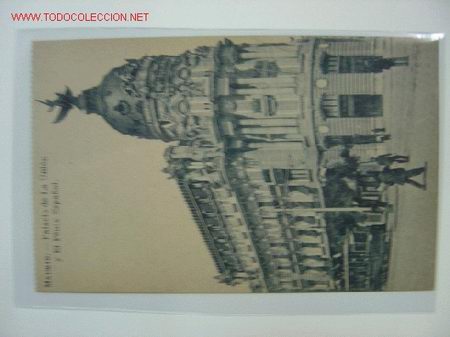 Postales: MADRID Palacio de la Union y Fenix Espa&ntilde;ol - Foto 1