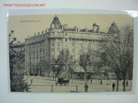 Postales: MADRID Hotel Ritz - Foto 1