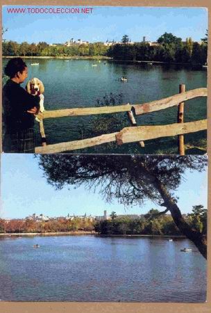 Cartoline: 2 TARJETAS CASA DE CAMPO DE MADRID