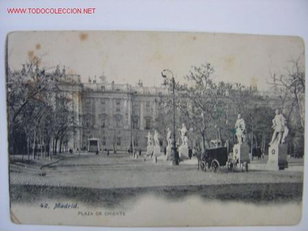 Postales: MADRID Plaza de Oriente - Foto 1