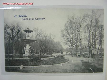 Postales: MADRID Fuente de la Alcachofa - Foto 1