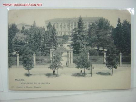 Postales: MADRID MINISTERIO DE LA GUERRA - Foto 1