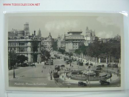 Postales: MADRID PLAZA DE CASTELAR - Foto 1