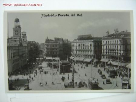 Postales: MADRID PUERTA DEL SOL - Foto 1