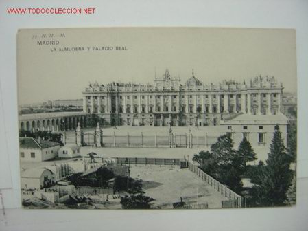 Postales: MADRID LA ALMUDENA Y PALACIO REAL - Foto 1
