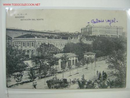Postales: MADRID ESTACION DEL NORTE - Foto 1