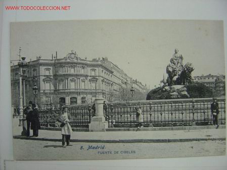 Postales: MADRID FUENTE DE CIBELES - Foto 1