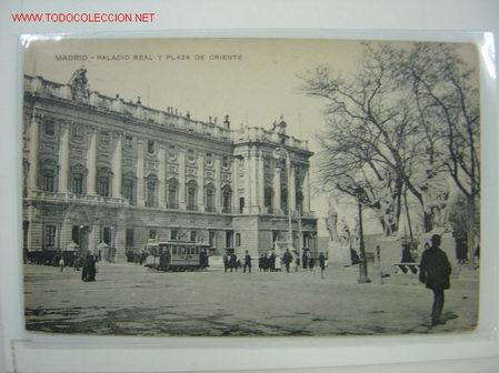 Postales: MADRID PALACIO REAL Y PLAZA DE ORIENTE - Foto 1